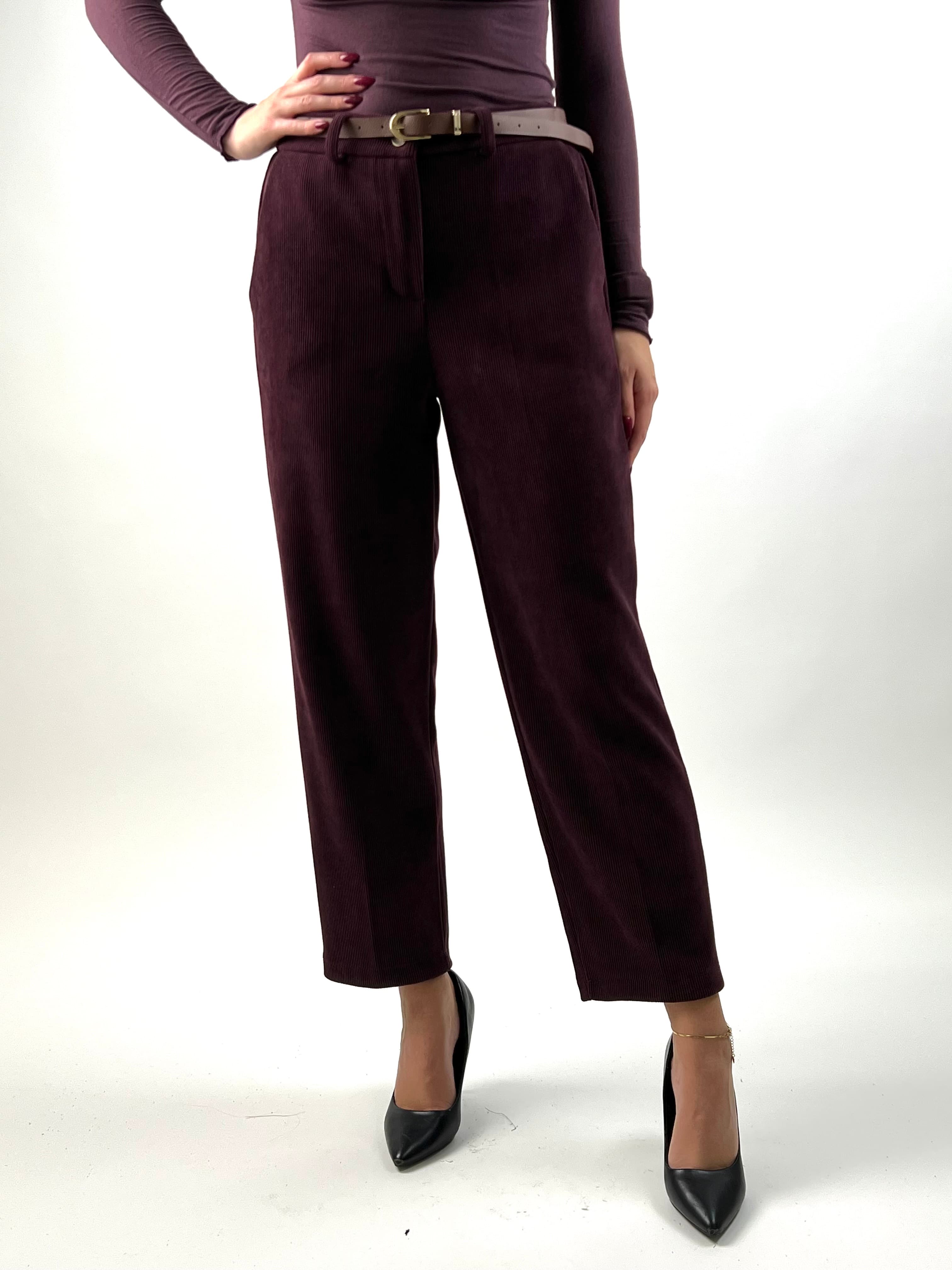 Pantaloni — 35028 — MARRONE