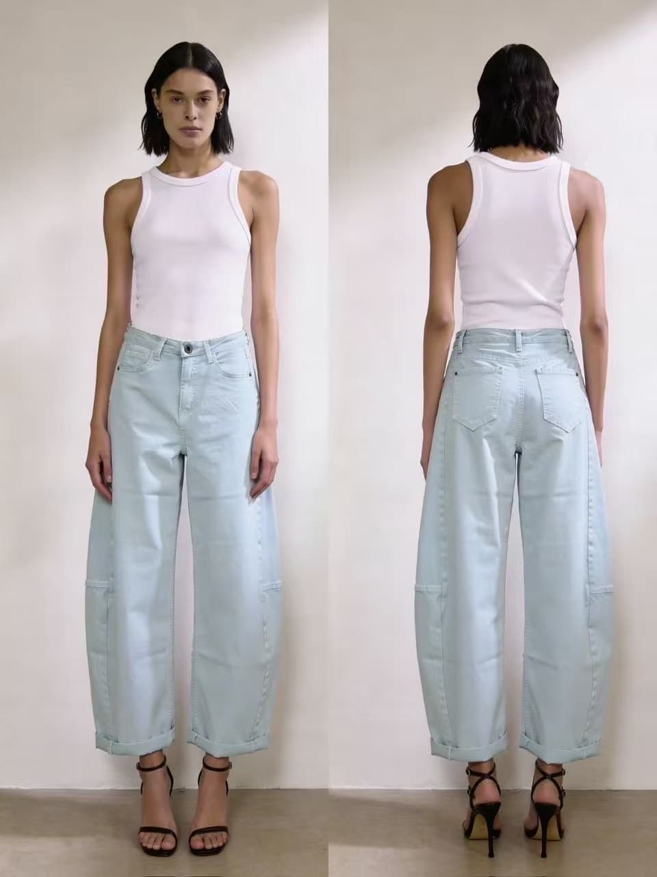 Pantaloni — 40032 — CELESTE