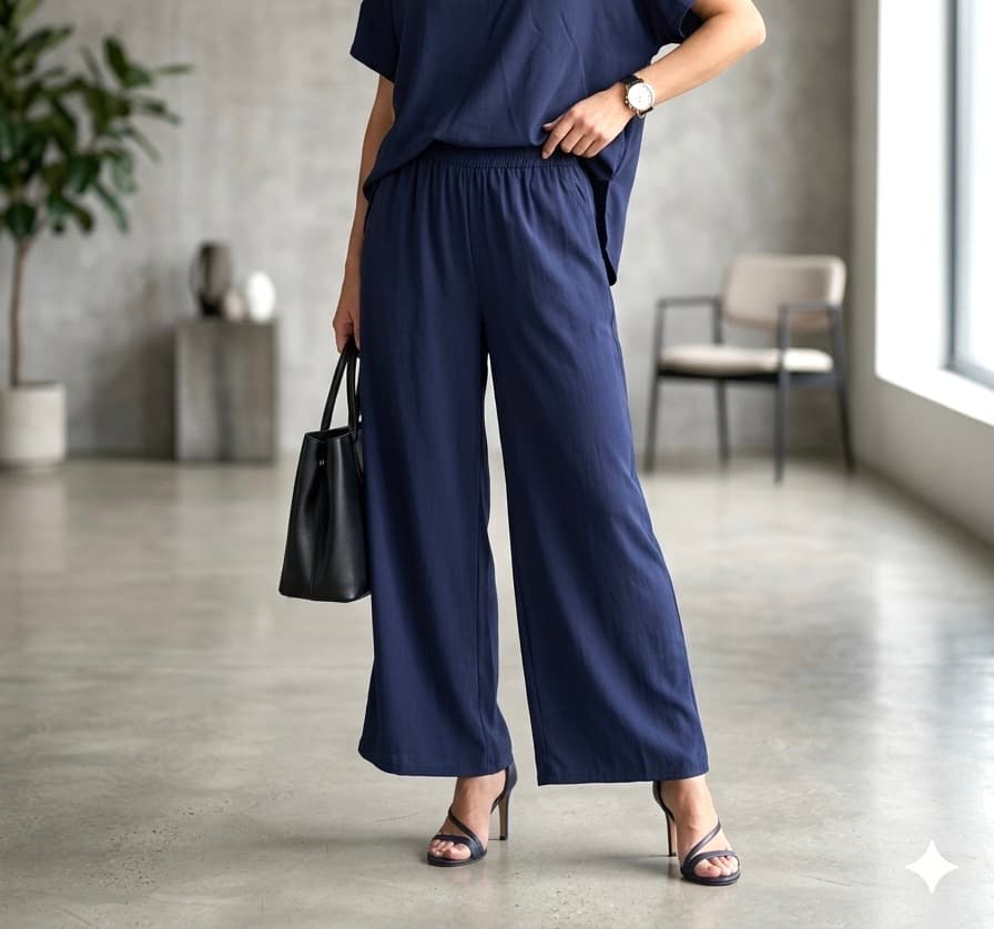 Pantaloni — 34027 — BLU