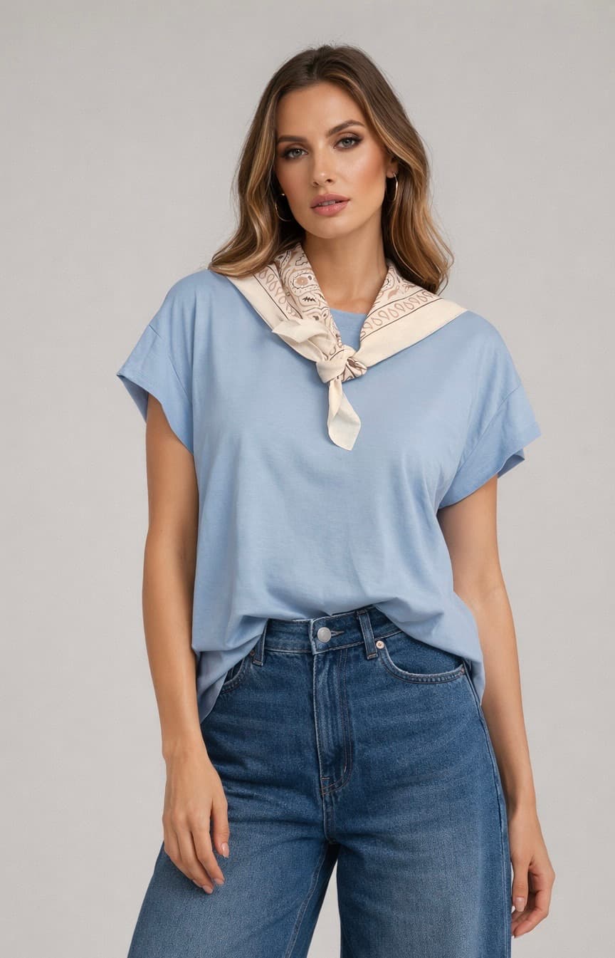 Maglia — 20015 — CELESTE