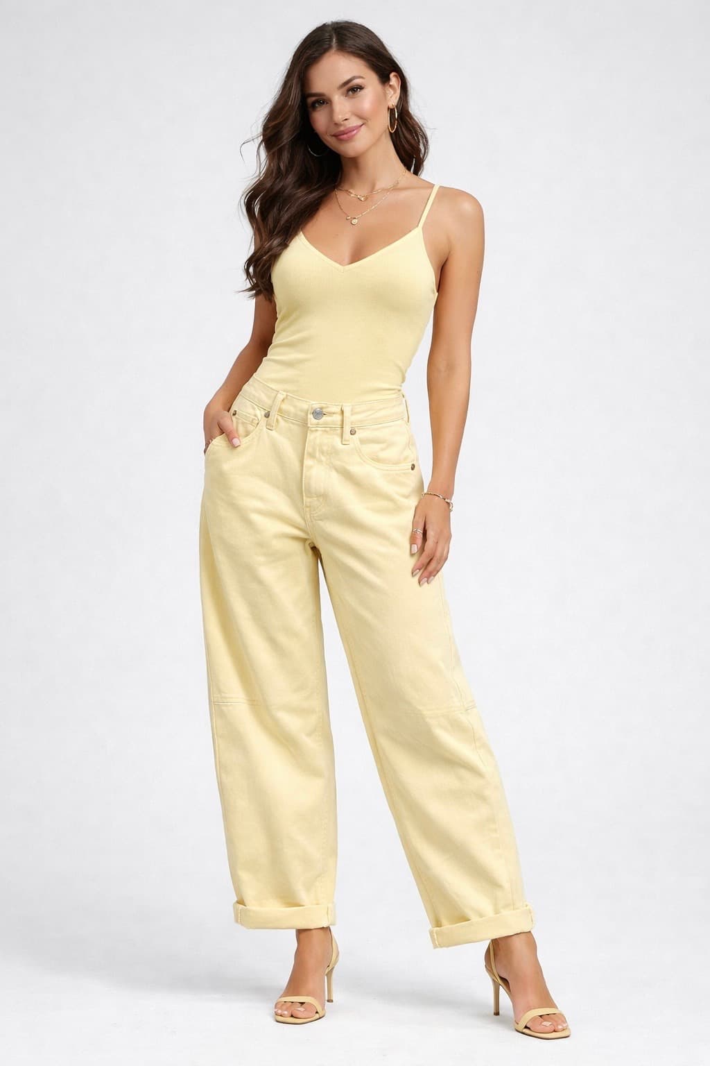 Pantaloni — 40032 — CELESTE