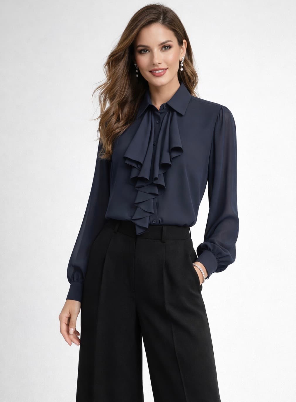 Camicia — 24019 — BLU