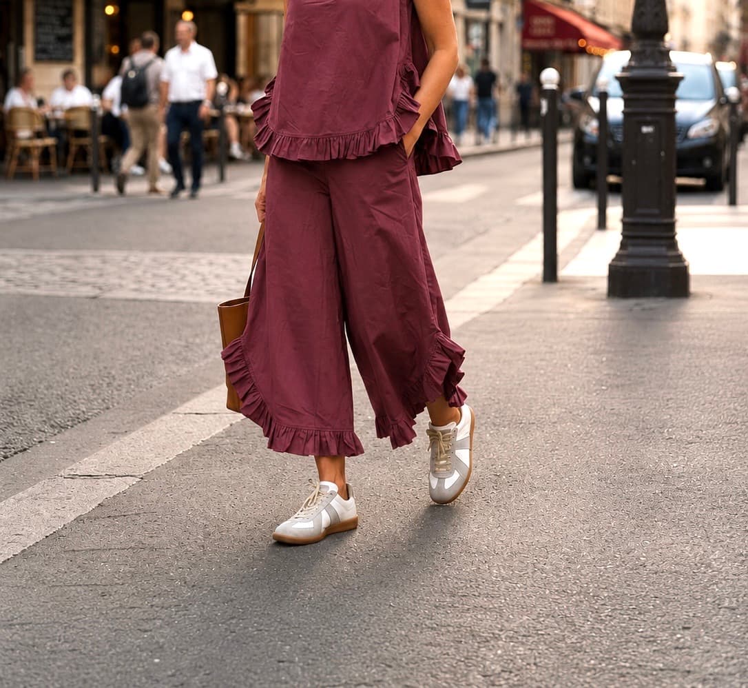 Pantaloni — 27021 — BORDO