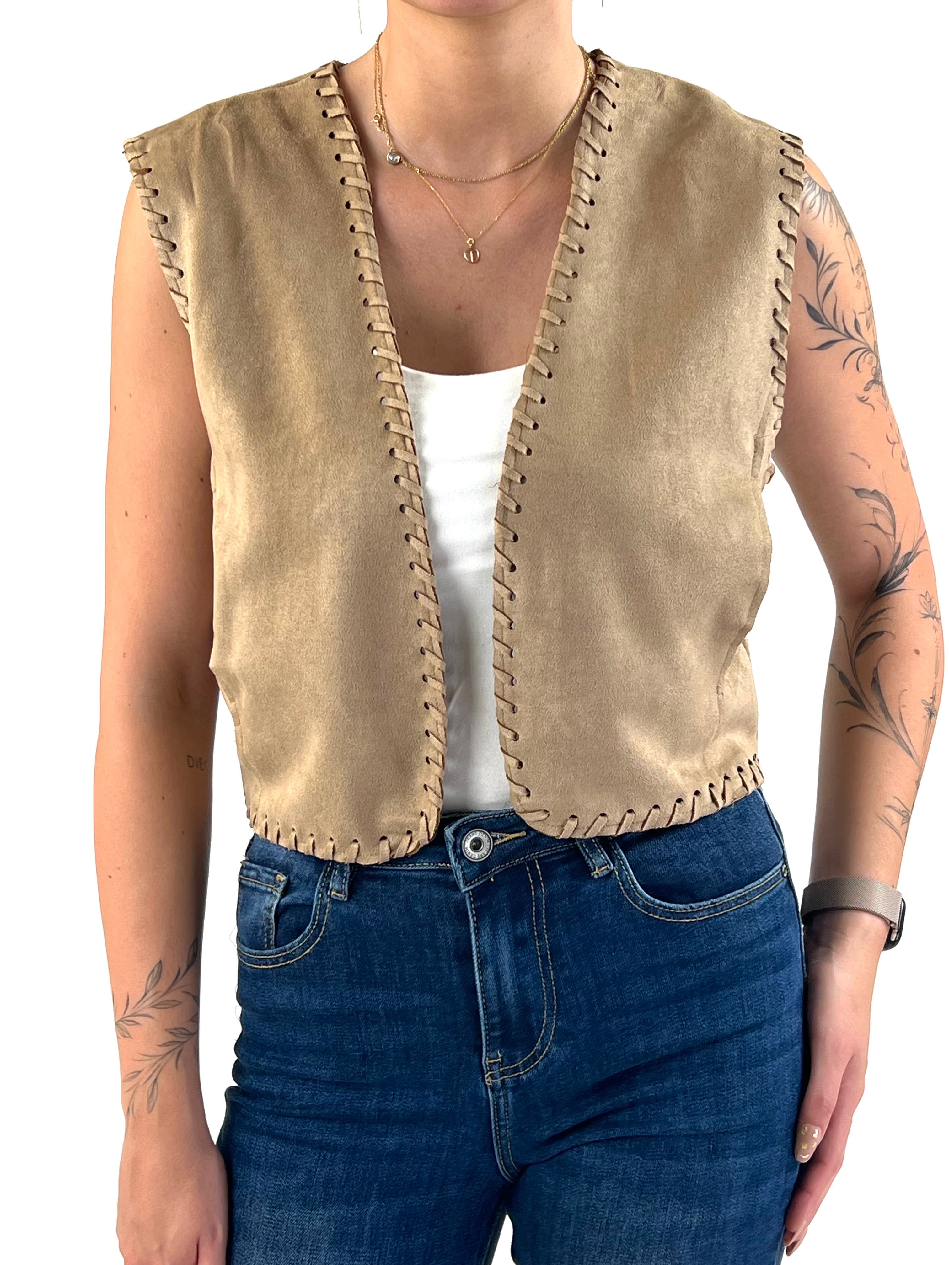 Gilet — 39031 — BEIGE