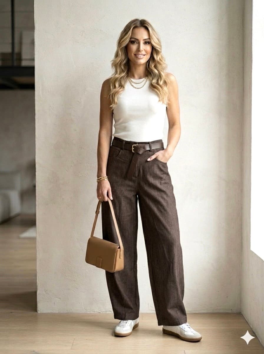 Pantaloni — 44035 — FANGO