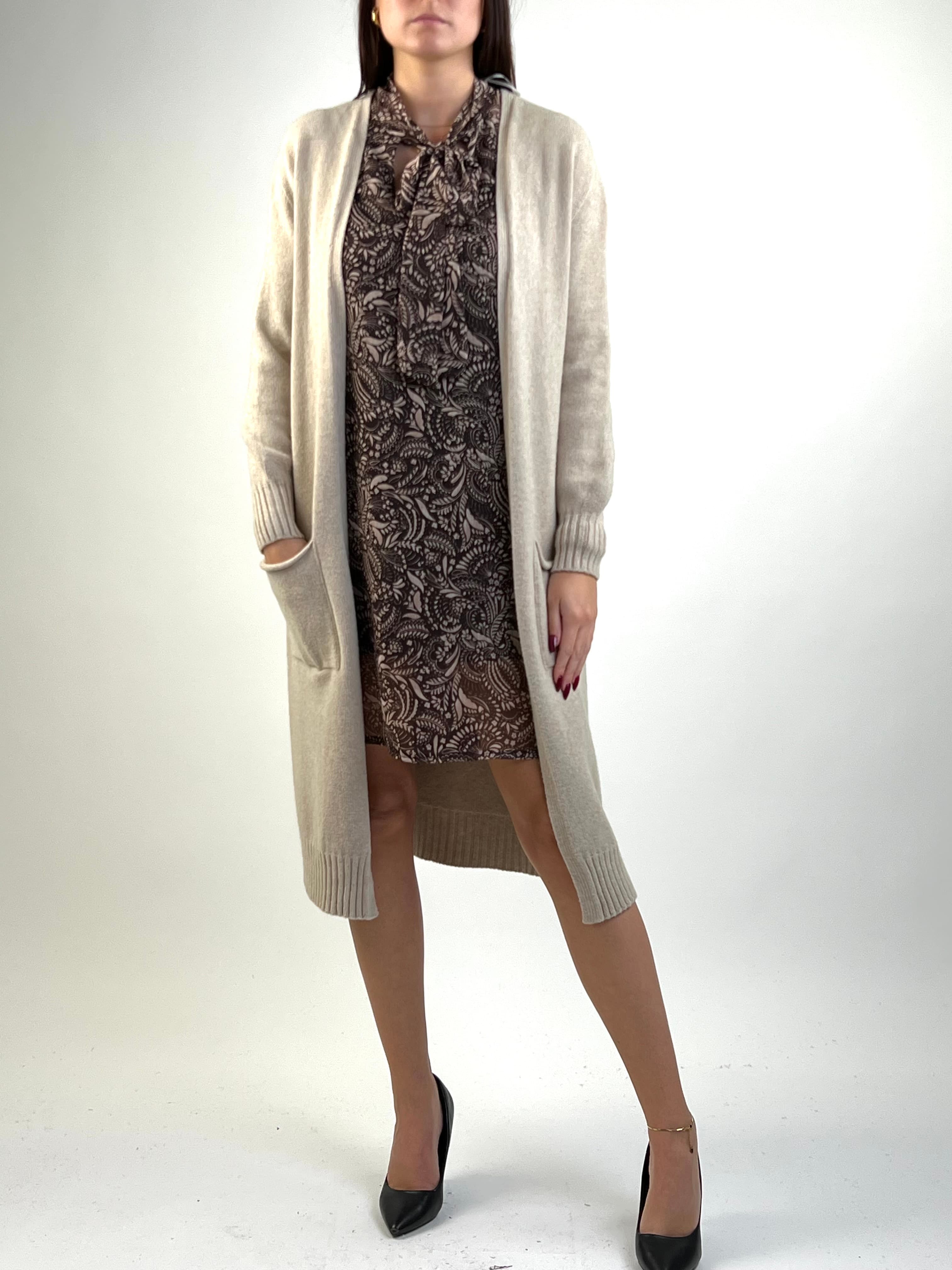 Cardigan — 56045 — BEIGE 082
