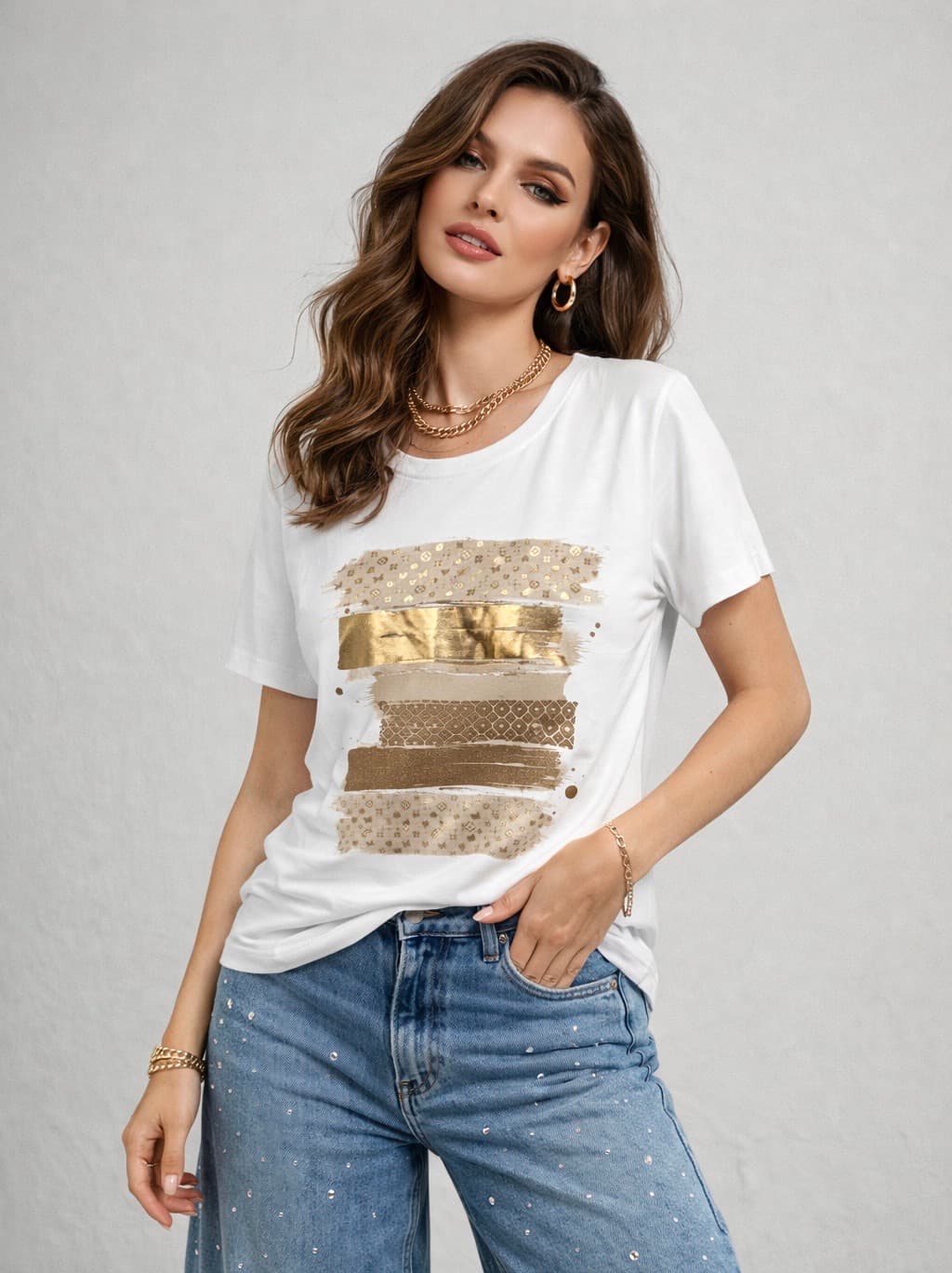 T — 17013 — BEIGE