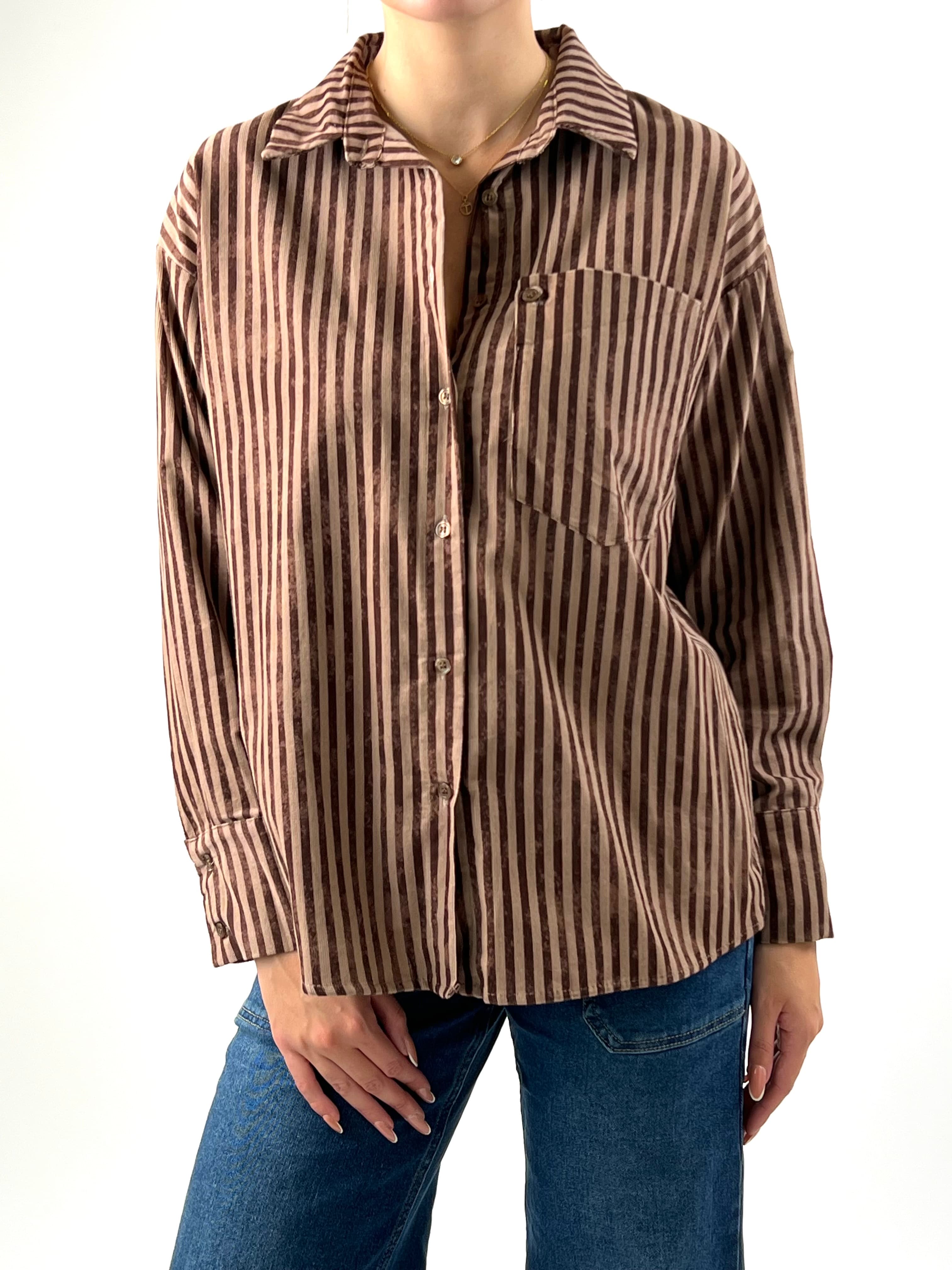 Camicia — 36029 — MARRONE