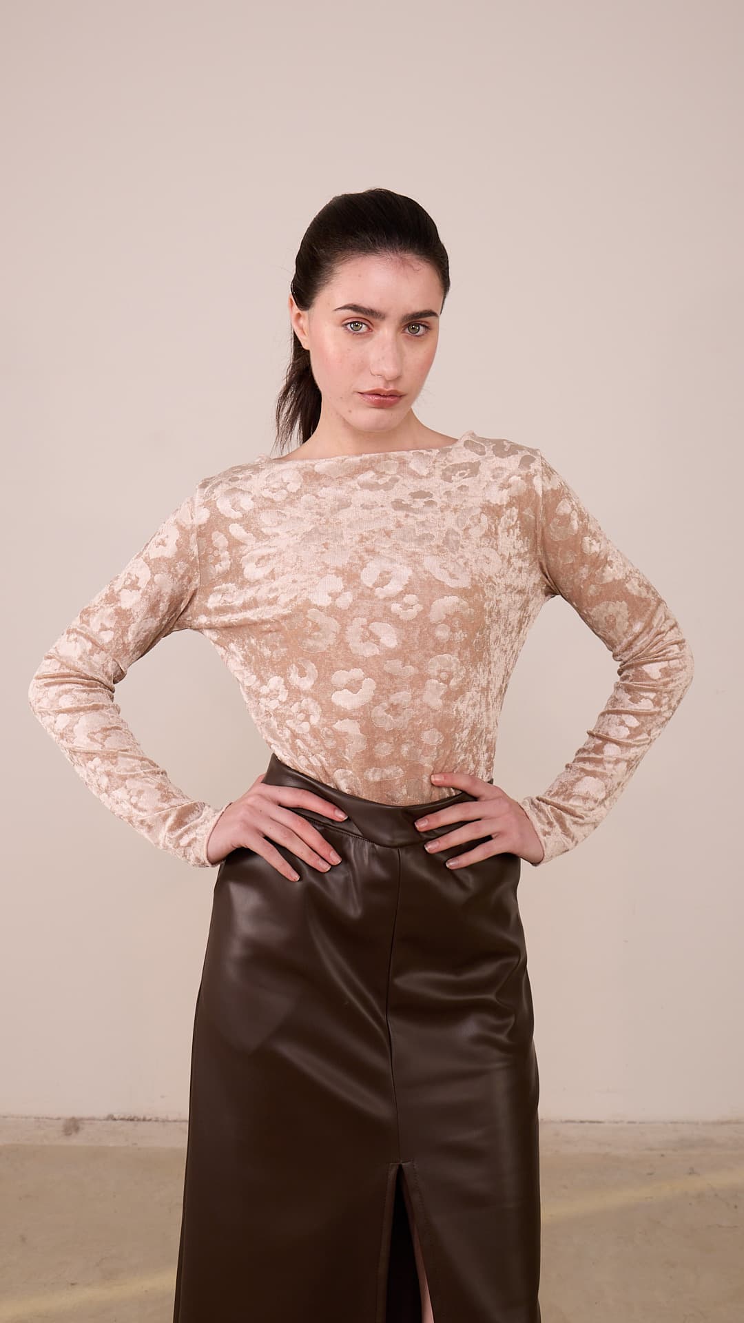 Maglia — 21016 — BEIGE