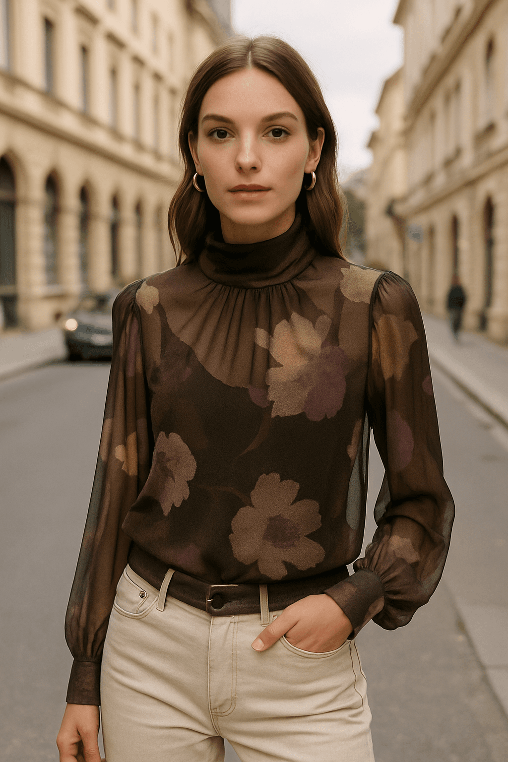 Camicia — 27021 — MARRONE