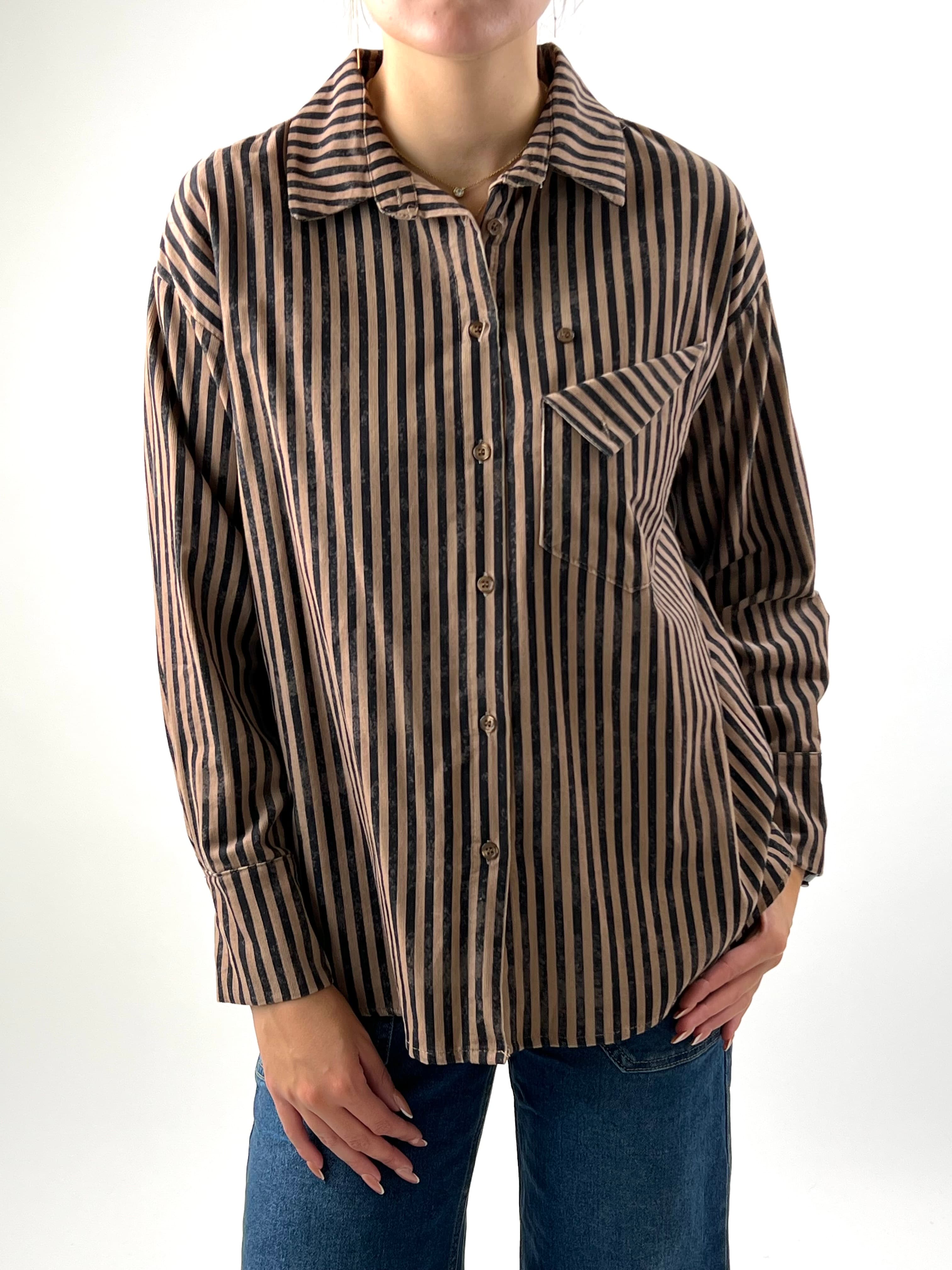 Camicia — 36029 — MARRONE