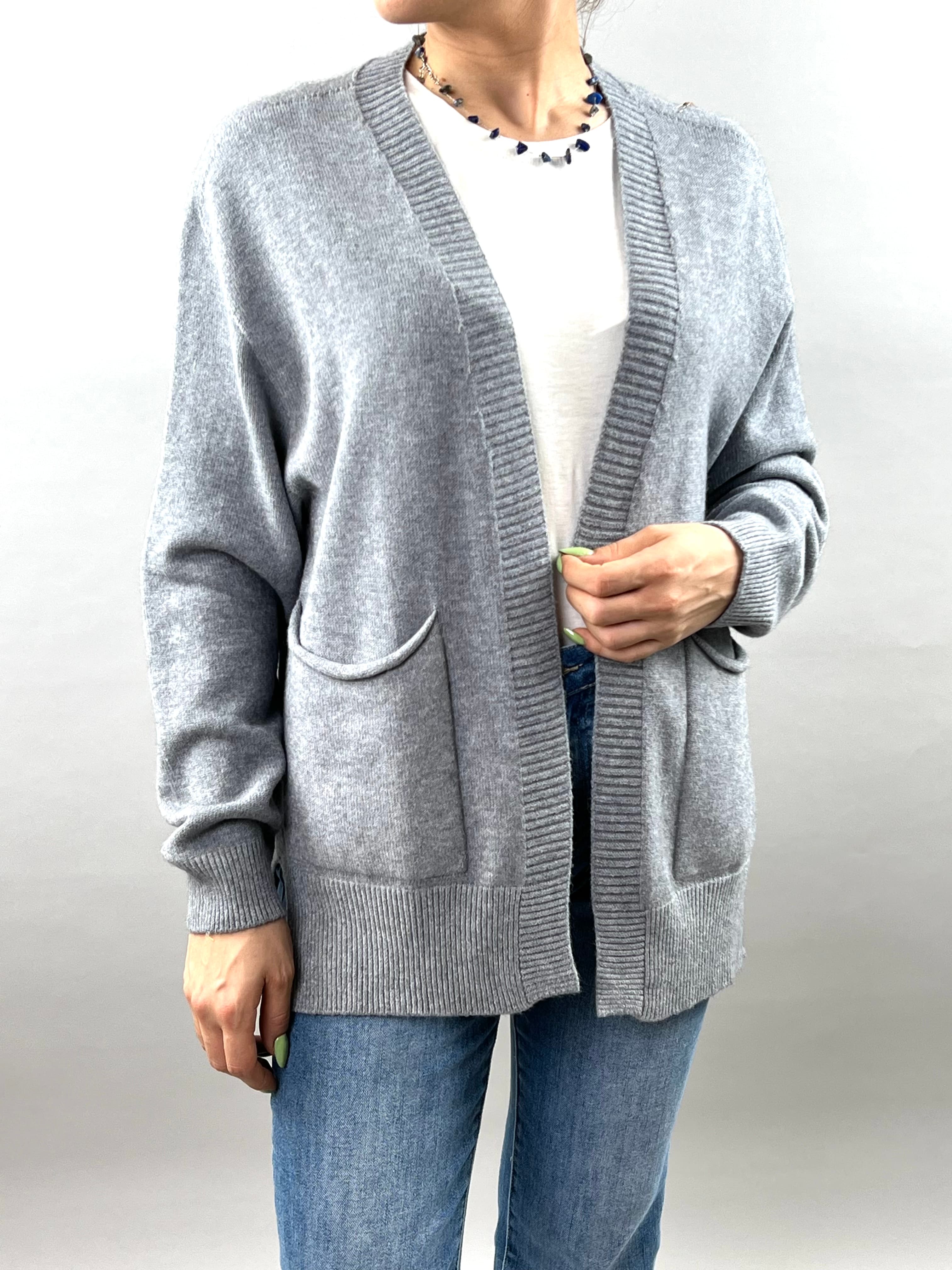 Cardigan — 46037 — AIR BLU 482
