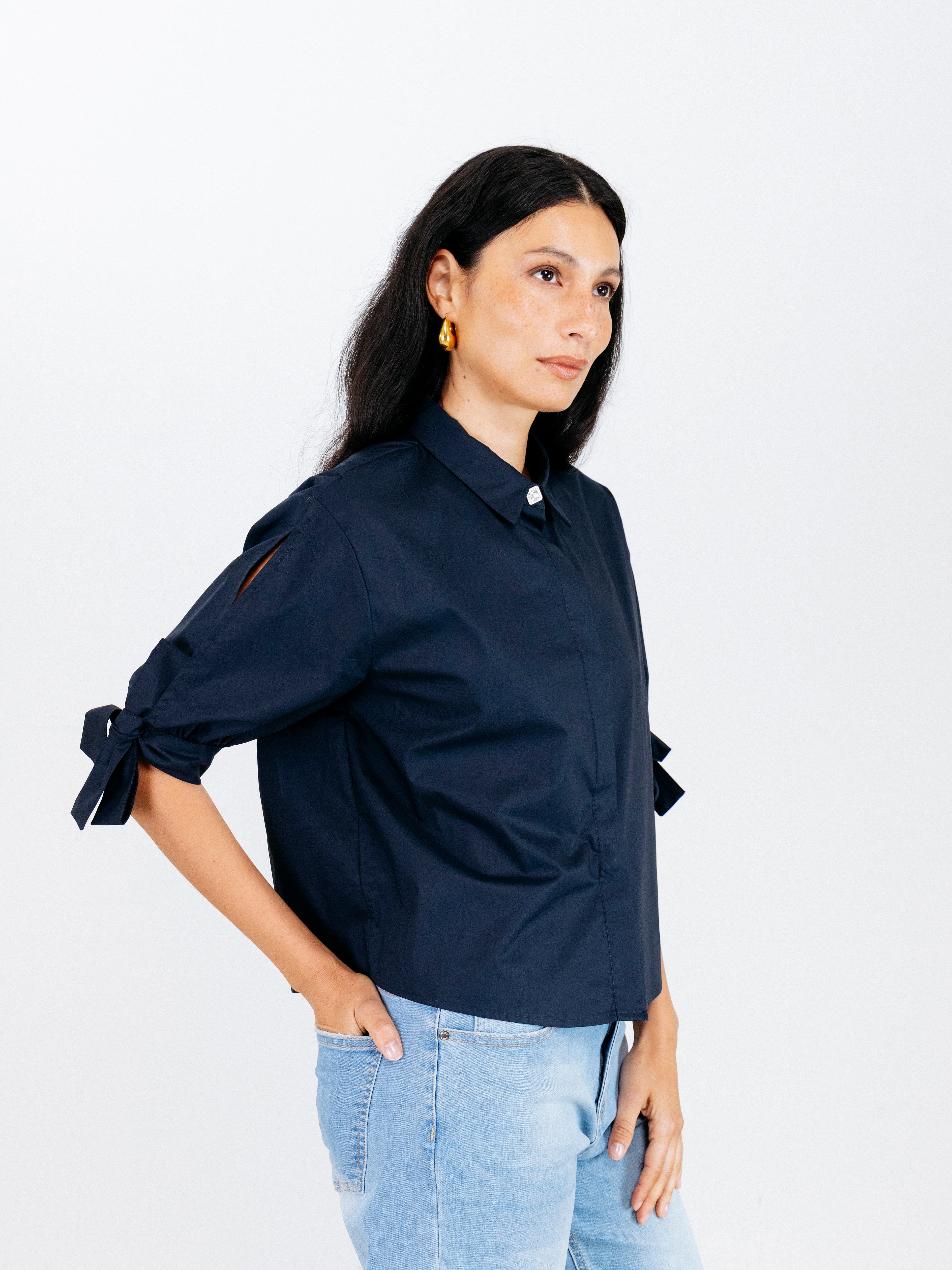 Camicia — 35028 — BLU