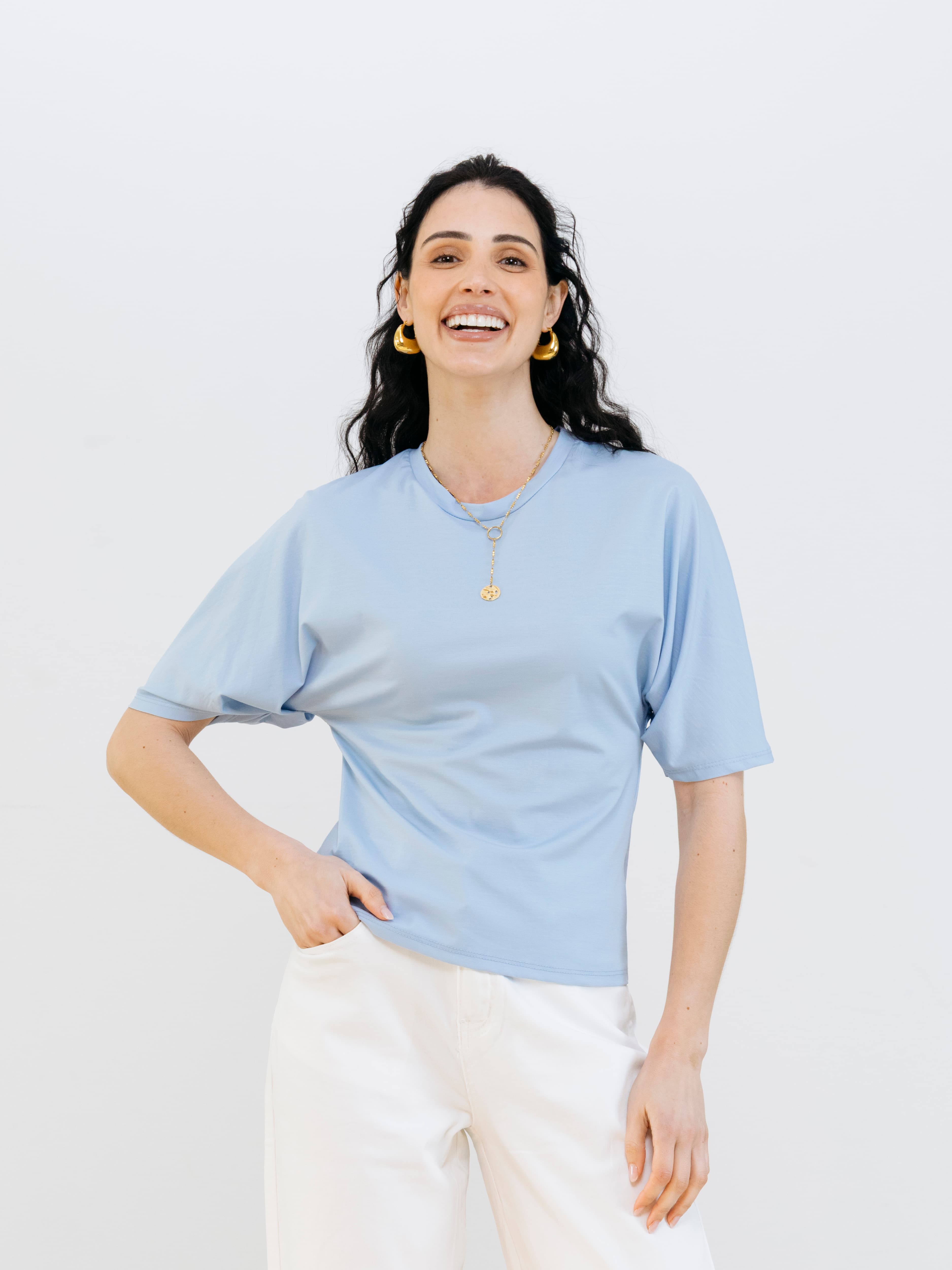 Maglia — 16012 — CELESTE