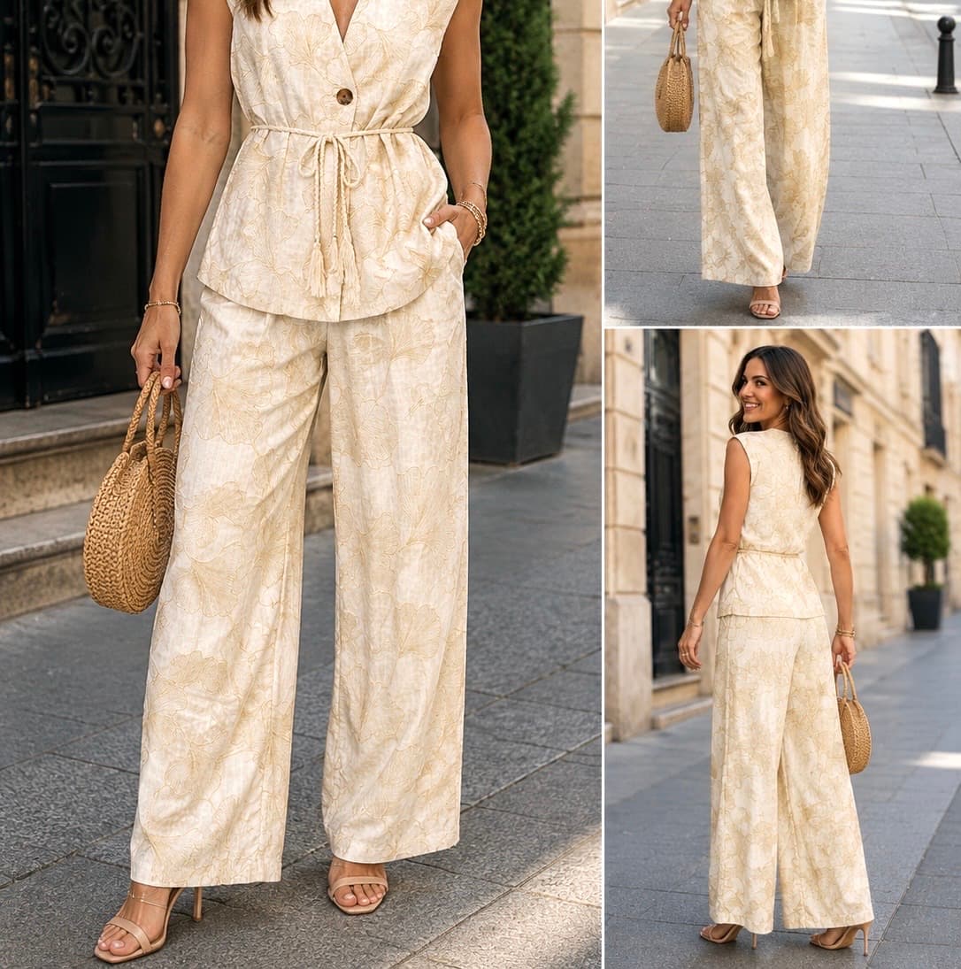 Pantaloni — 36029 — BEIGE