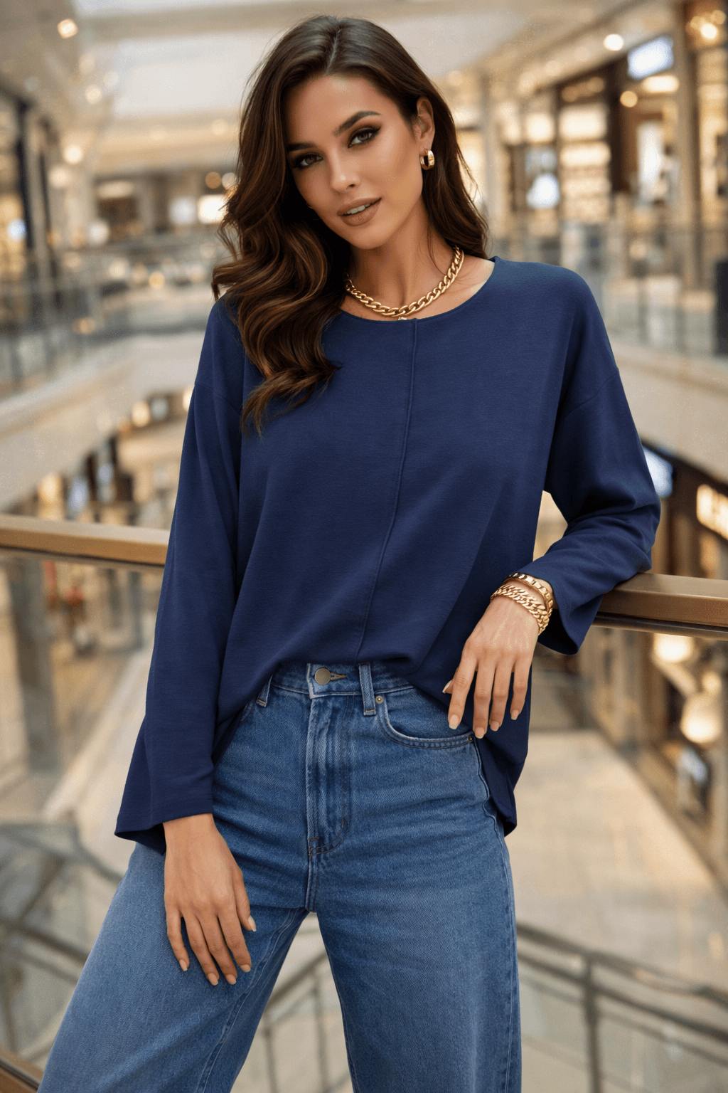 Maglie basic — 27021 — BLU