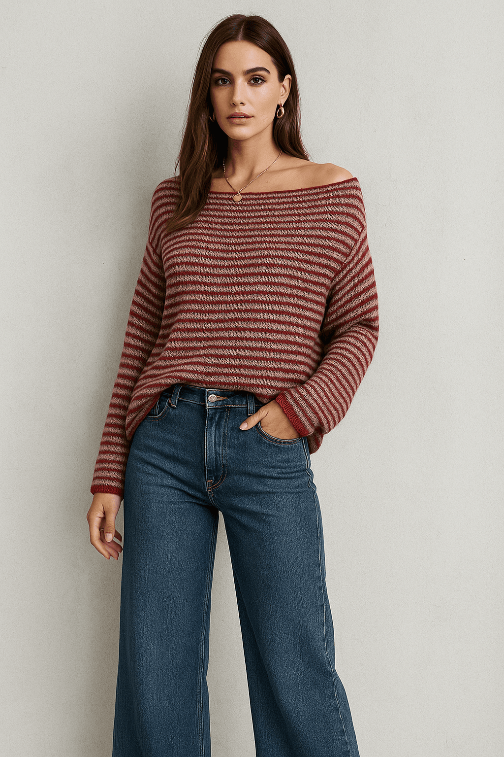 Maglieria — 24019 — BORDO