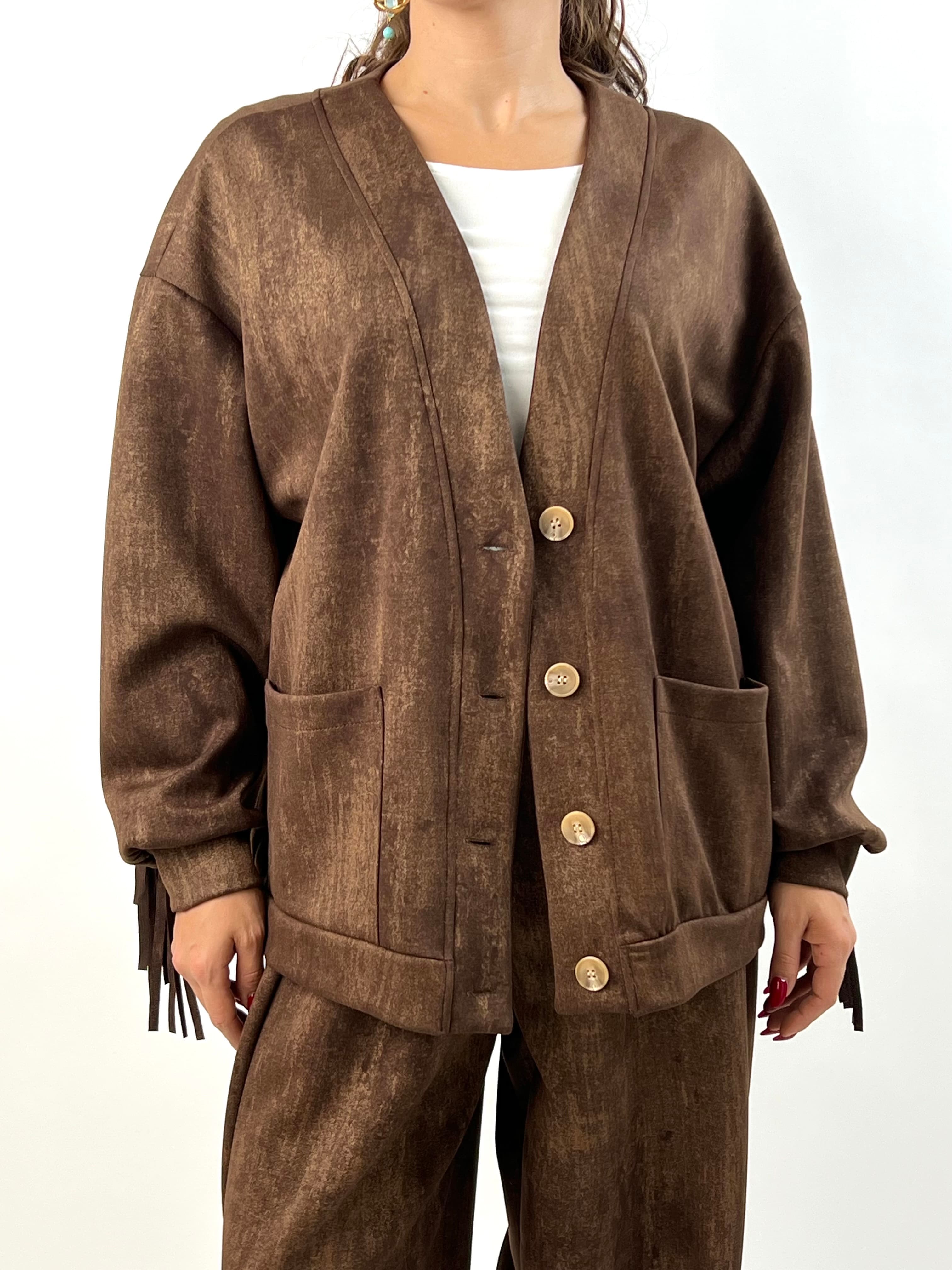 Giacca — 35028 — MARRONE