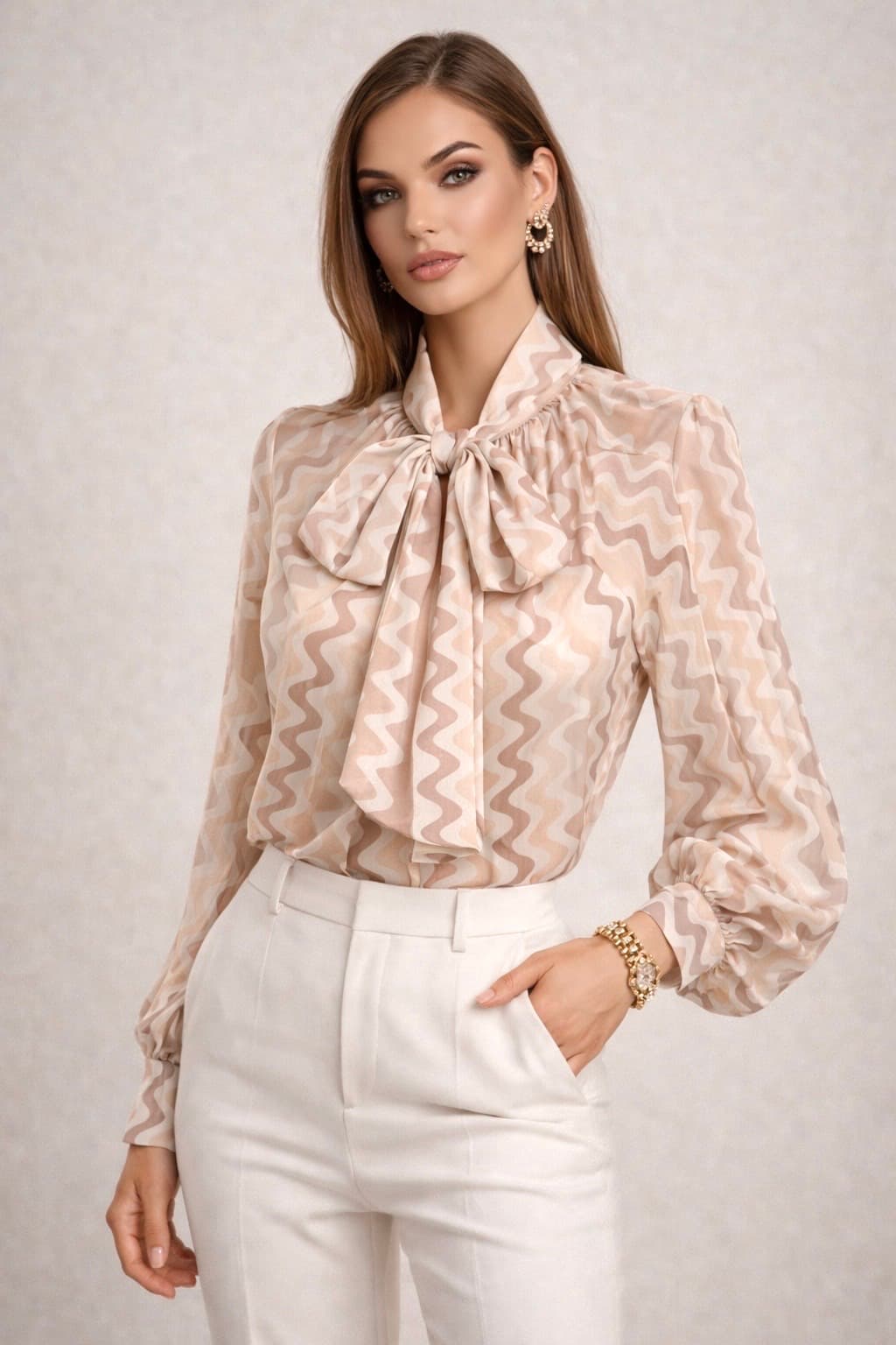 Camicia — 33026 — BEIGE