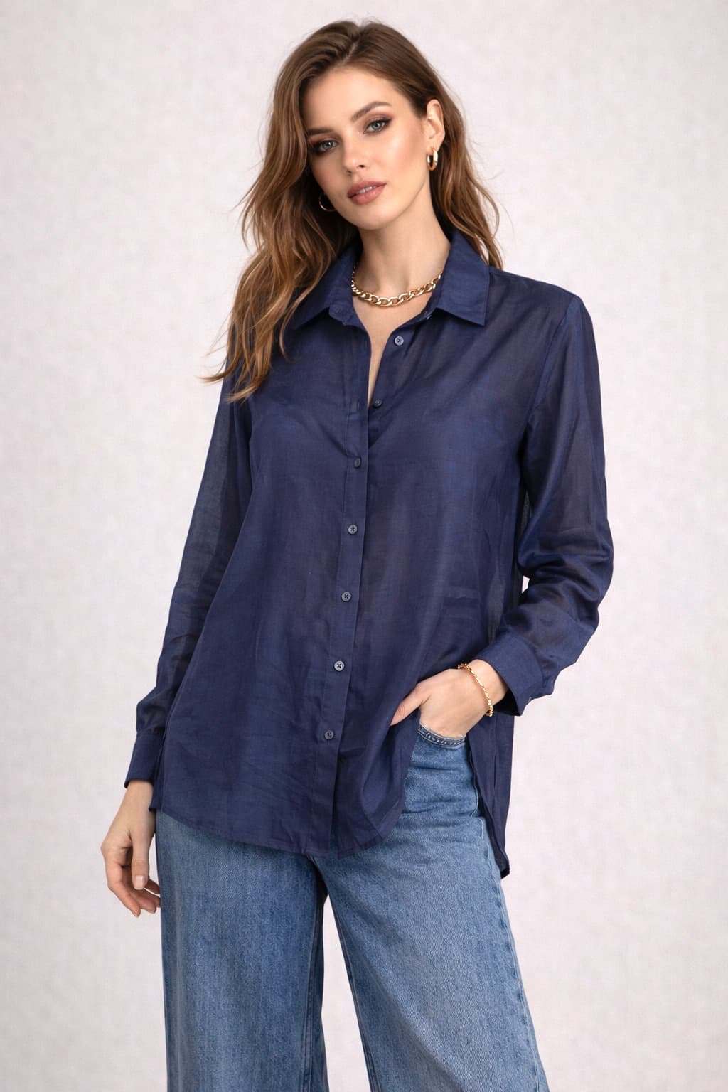 Camicia — 29023 — BLU