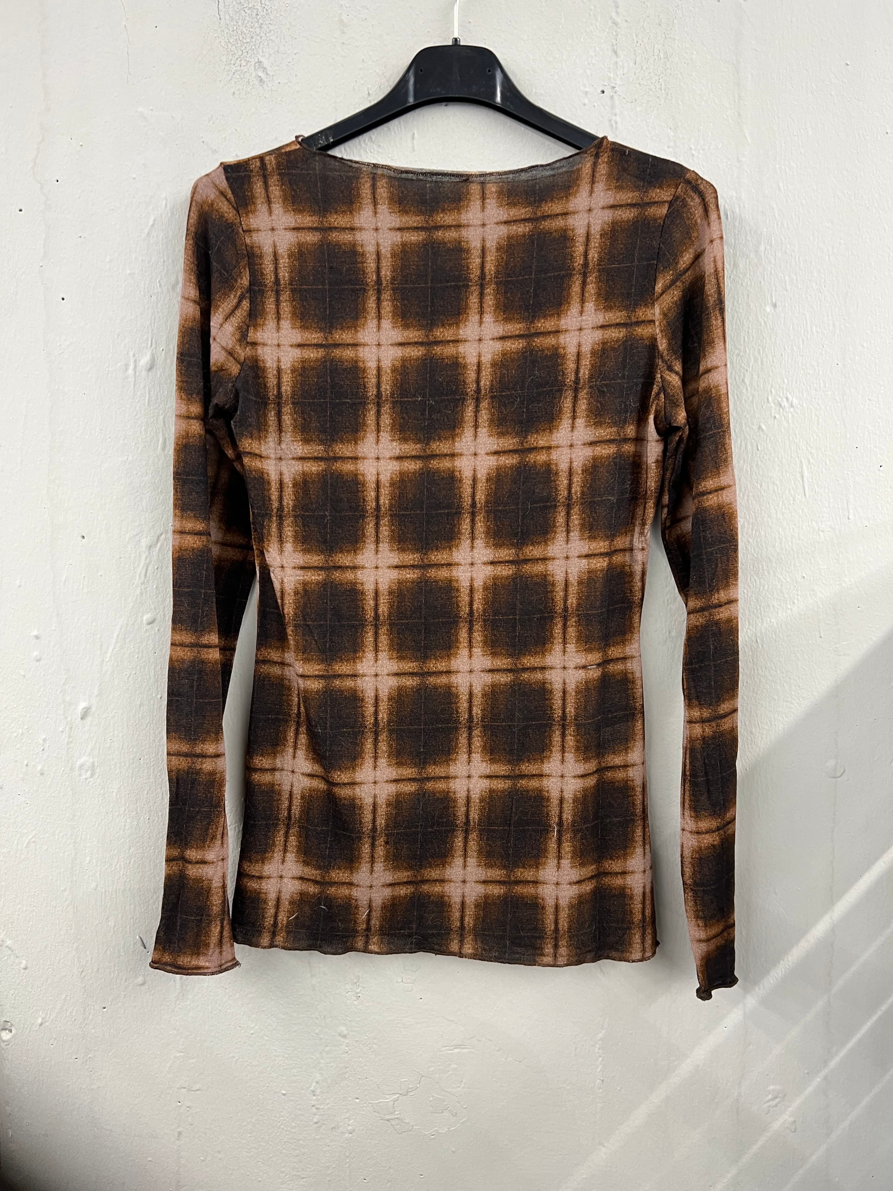 Maglie basic — 23018 — MARRONE