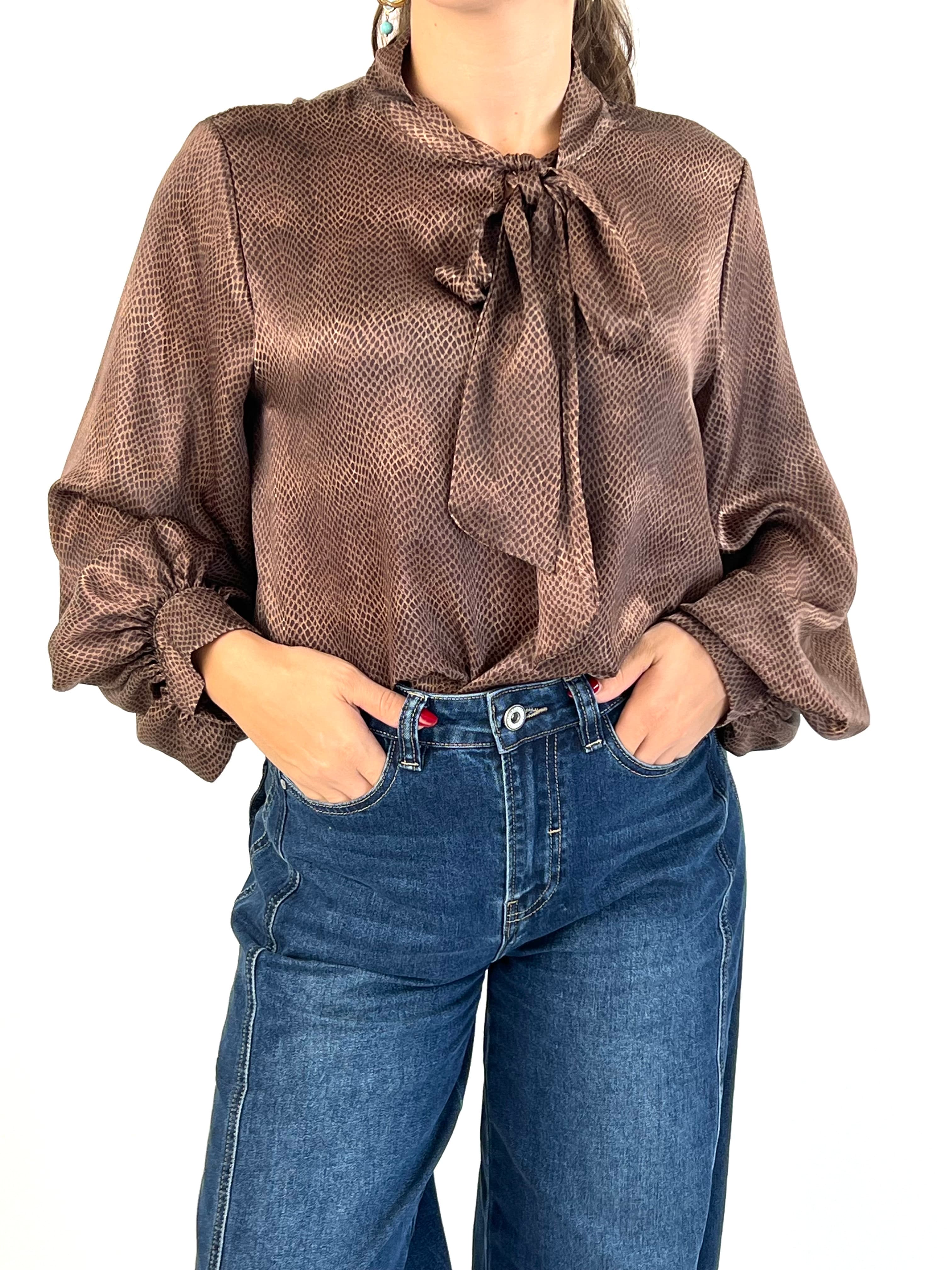 Camicia — 27021 — MARRONE