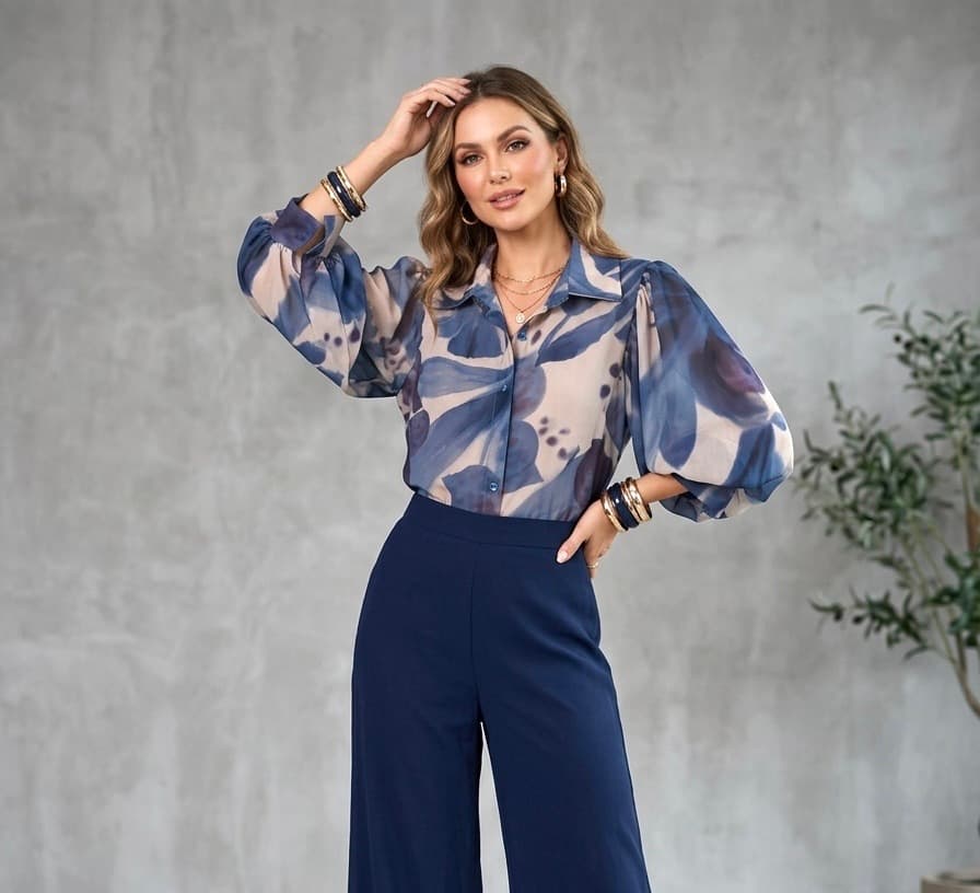 Camicia — 26020 — BLU